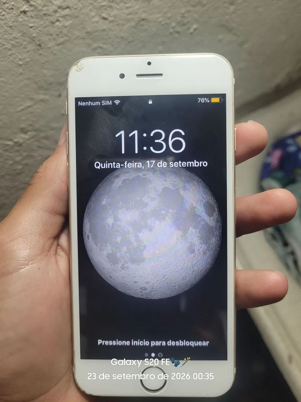 Vendo iphone 6 semi novo ou faço troca - Foto 2