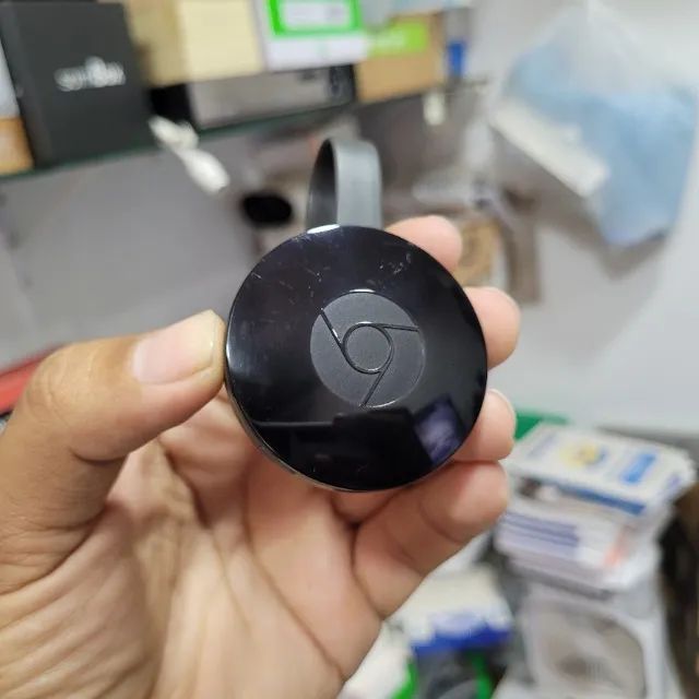 Google Chromecast 2 Geração Streaming Full HD Com Caixa E Cabo Original - Foto 2