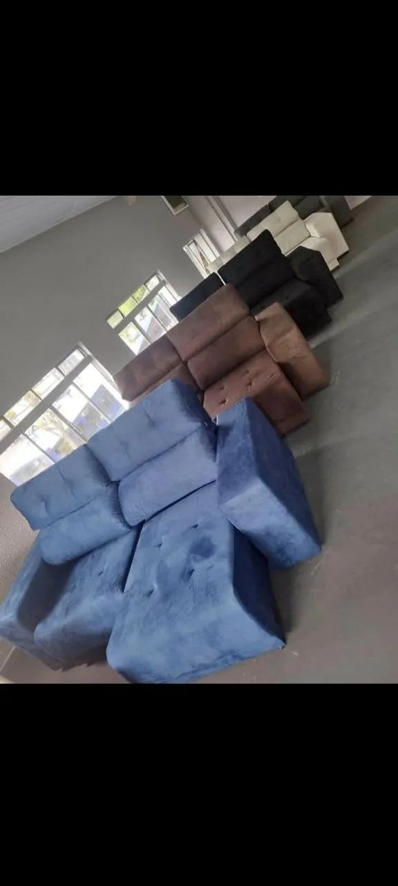 SOFA RETRATIL RECLINÁVEL 2MT NOVO DE FABRICA  - Foto 2