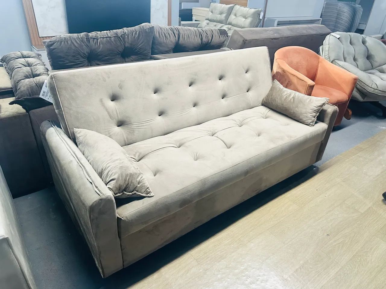 Sofá cama 1,90 / NOVO / entregamos  - Foto 4