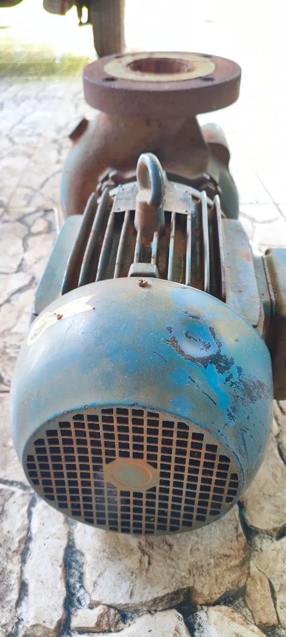 Motor bomba d'água 7,5 CV trifásica funcionando perfeitamente - Foto 5