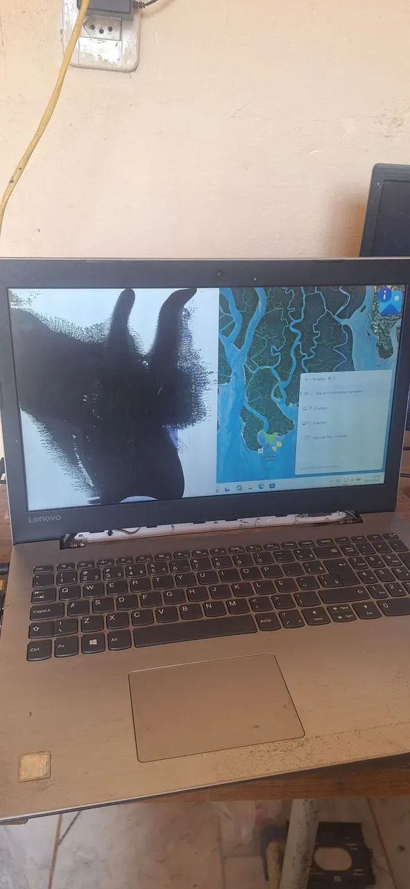 Notebook lenovo(tela defeito) - Foto 2
