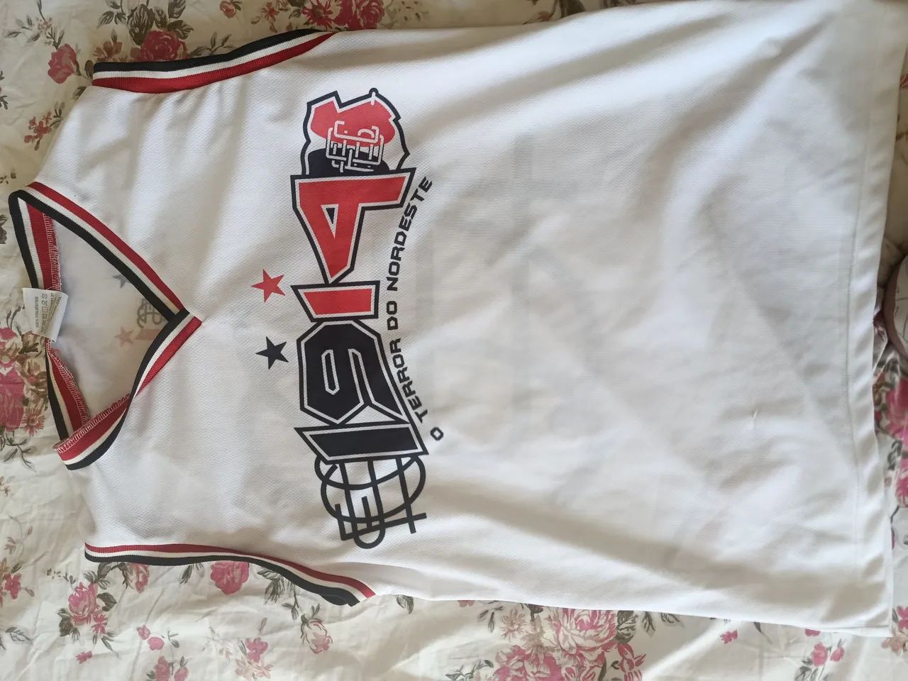 Camisa da inferno coral terro do nordeste 