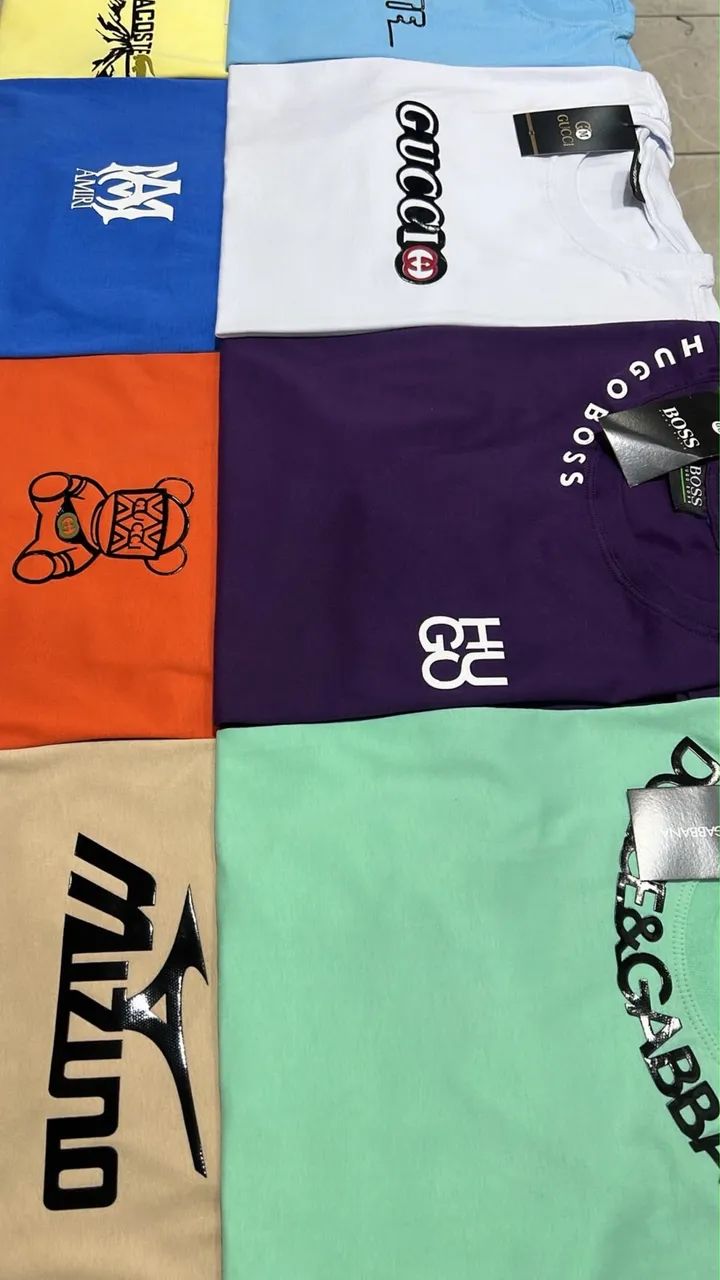 Kit 10 camisas masculinas para revenda , várias estampas  - Foto 2