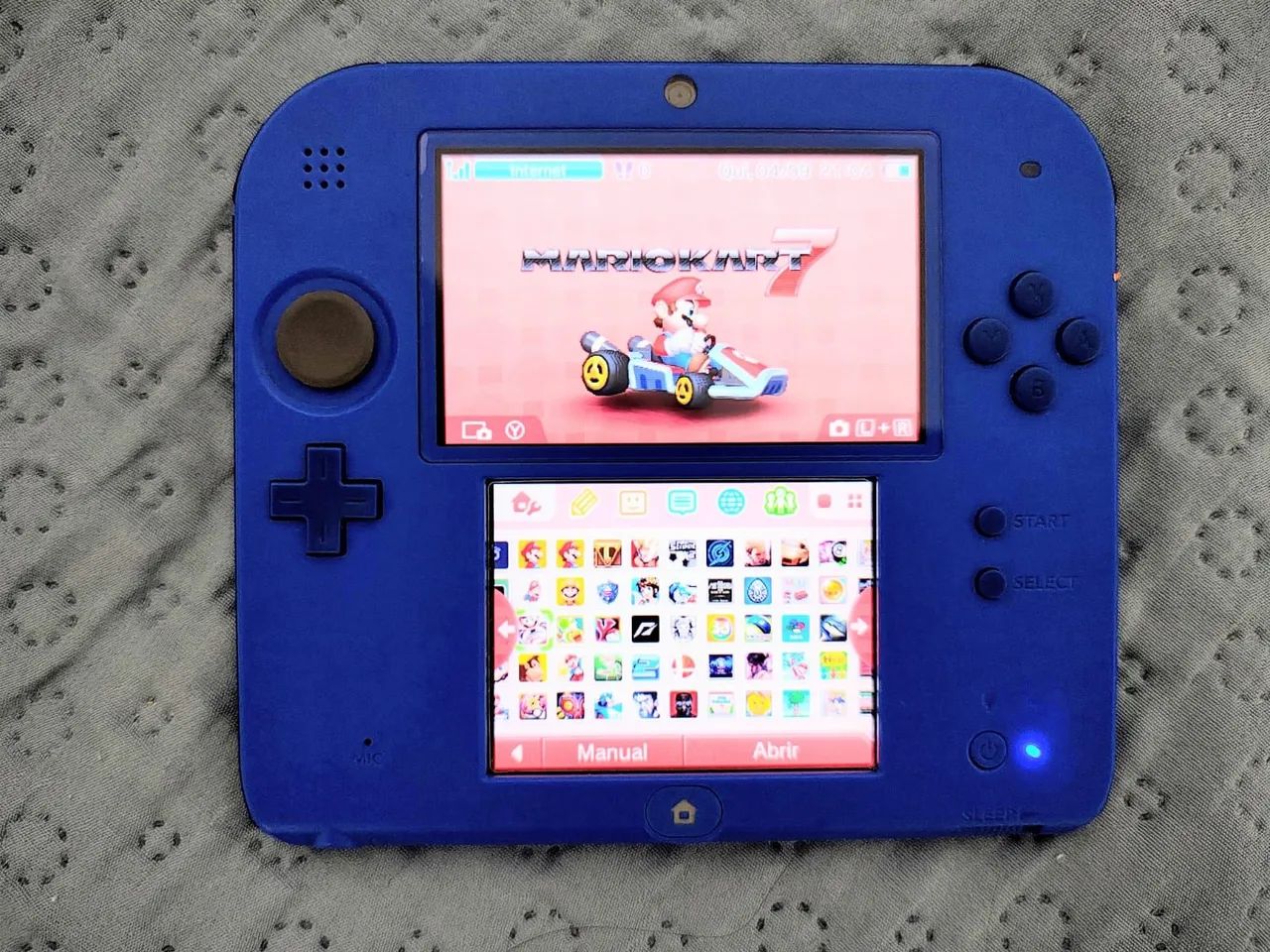 Nintendo 2DS edição Mario Kart novinho - Foto 5