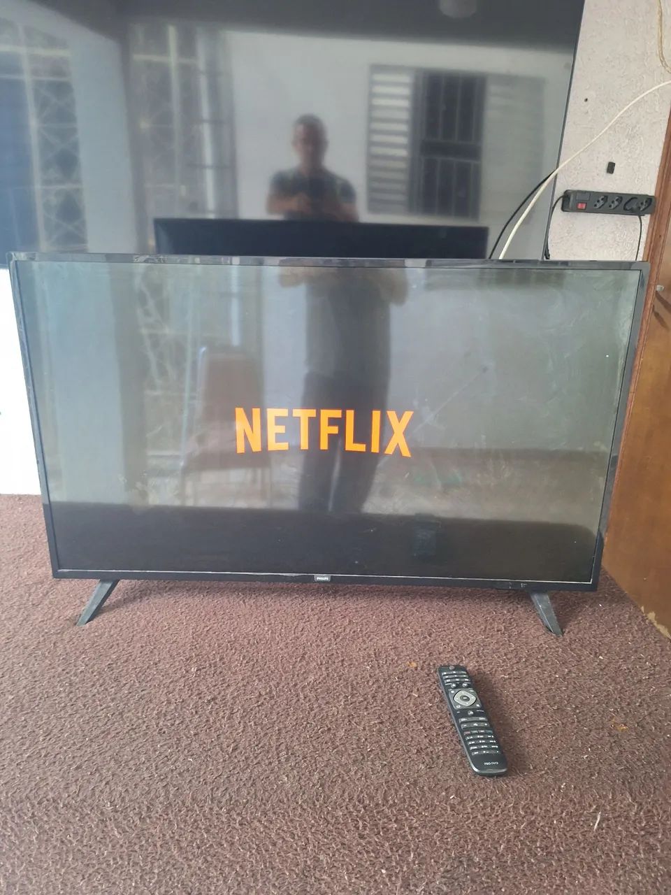 TV SMART PHILIPS 43 POLEGADAS FUNCIONANDO PERFEITAMENTE ACEITO CARTÃO DE CRÉDITO  - Foto 3
