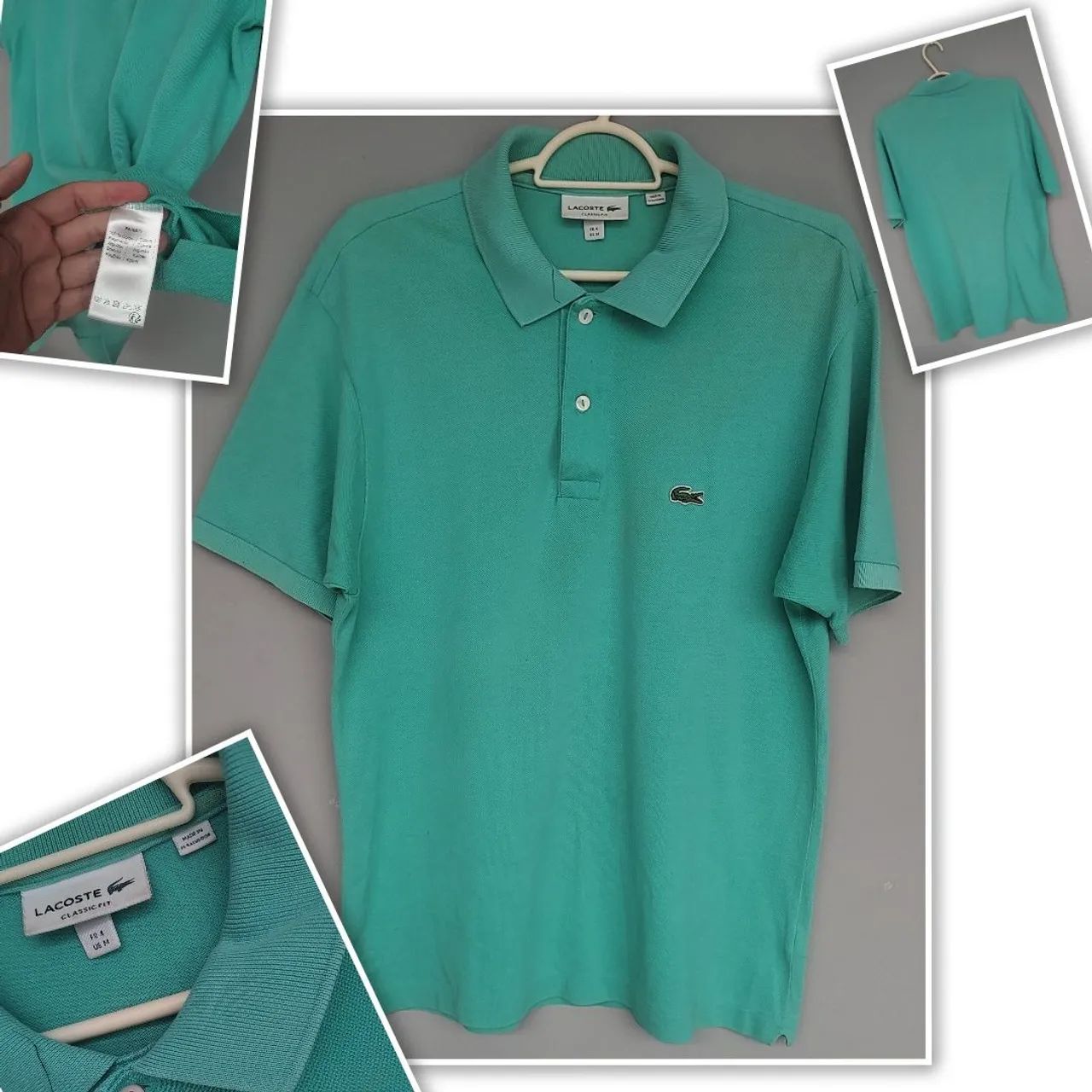 Polo Lacoste Tam M importada original 