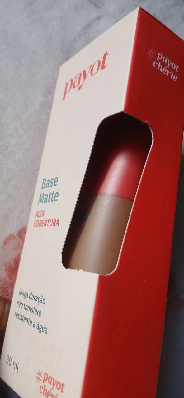 Base matte payot boca rosa cor 8