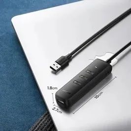 Hub Ugreen USB 3.0 4 portas, 5Gbps, Plug and Play 1M - CM416 - Foto 3