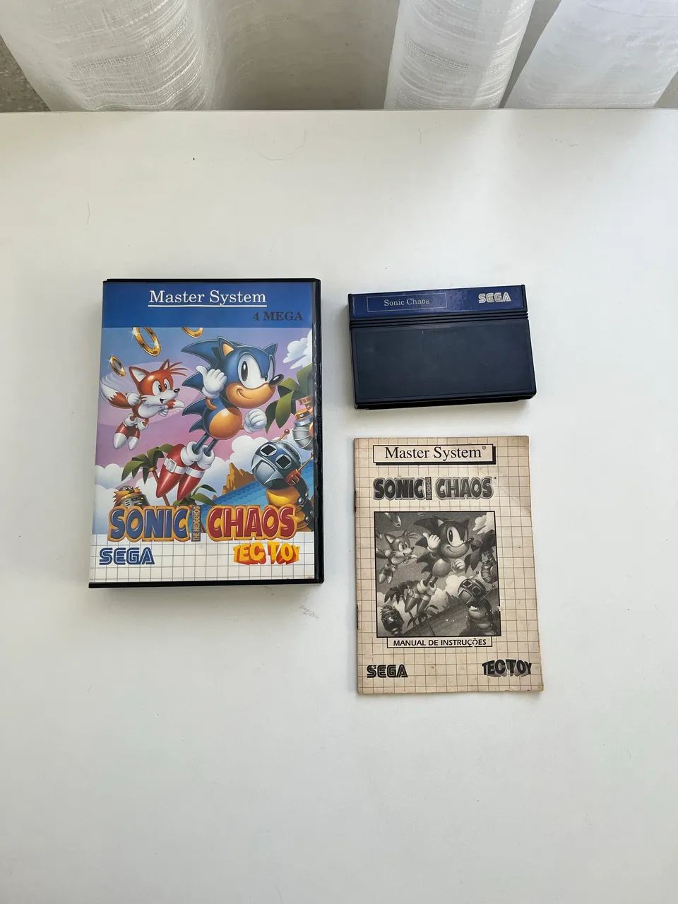 Sonic Chaos - Jogo de Master System