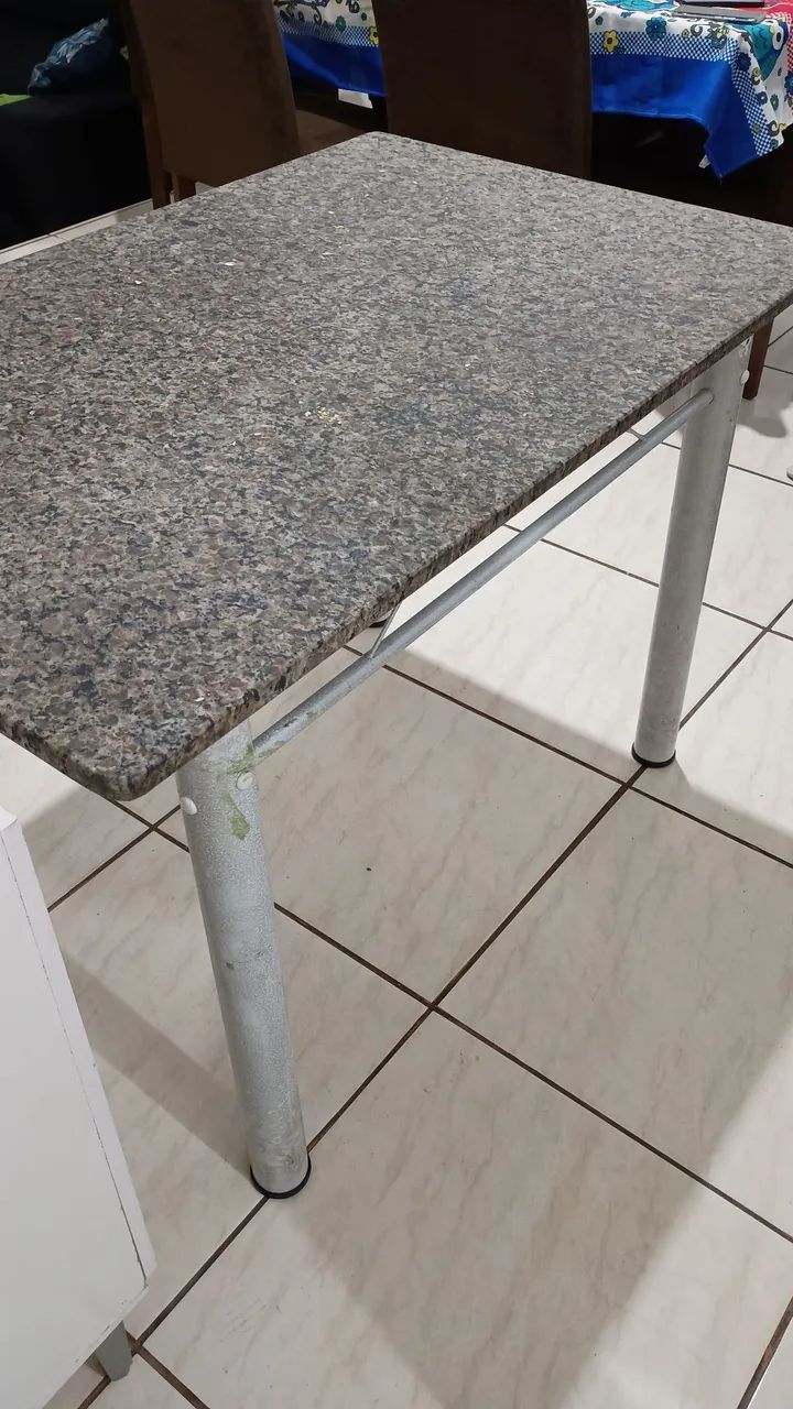 Mesa de pedra 1,20 - Foto 4