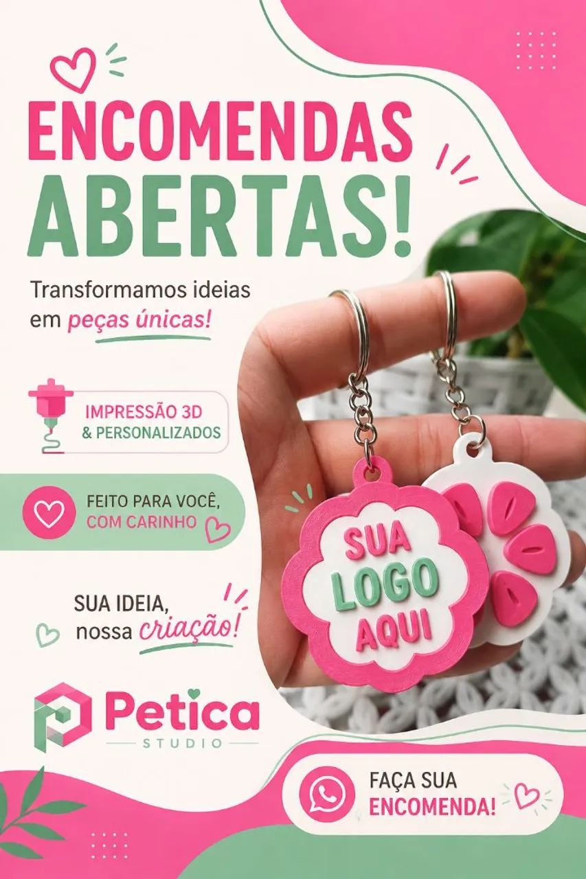 Chaveiros personalizados com sua marca + tag nfc - Foto 2