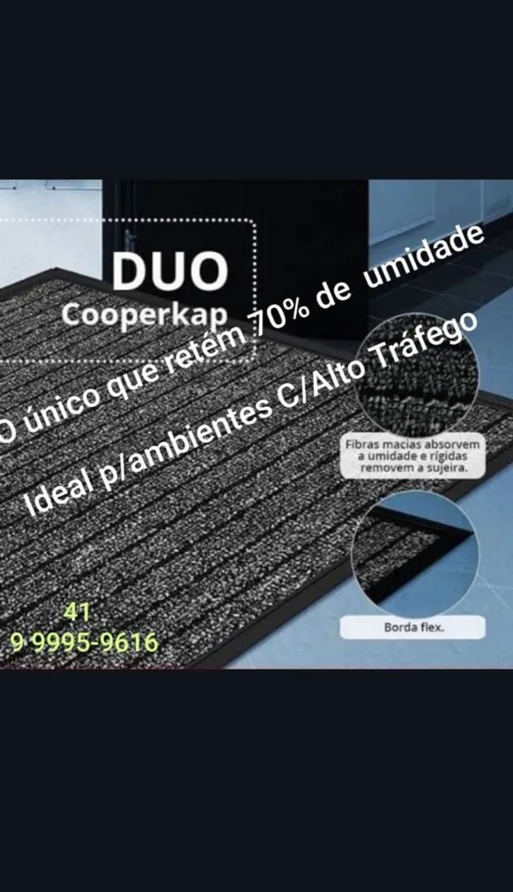 Tapete que RETÉM UMIDADE  - Foto 2