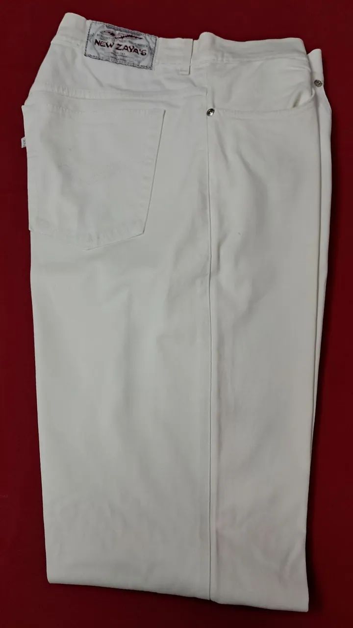 Calça Branca masculina 44 com elastano! ZAYA'S!!