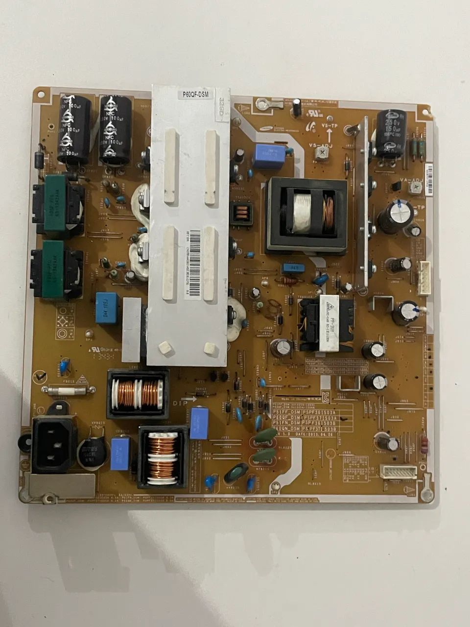 Placa Fonte TV Samsung PL60F5000AG BN44-00601A Original - Foto 2