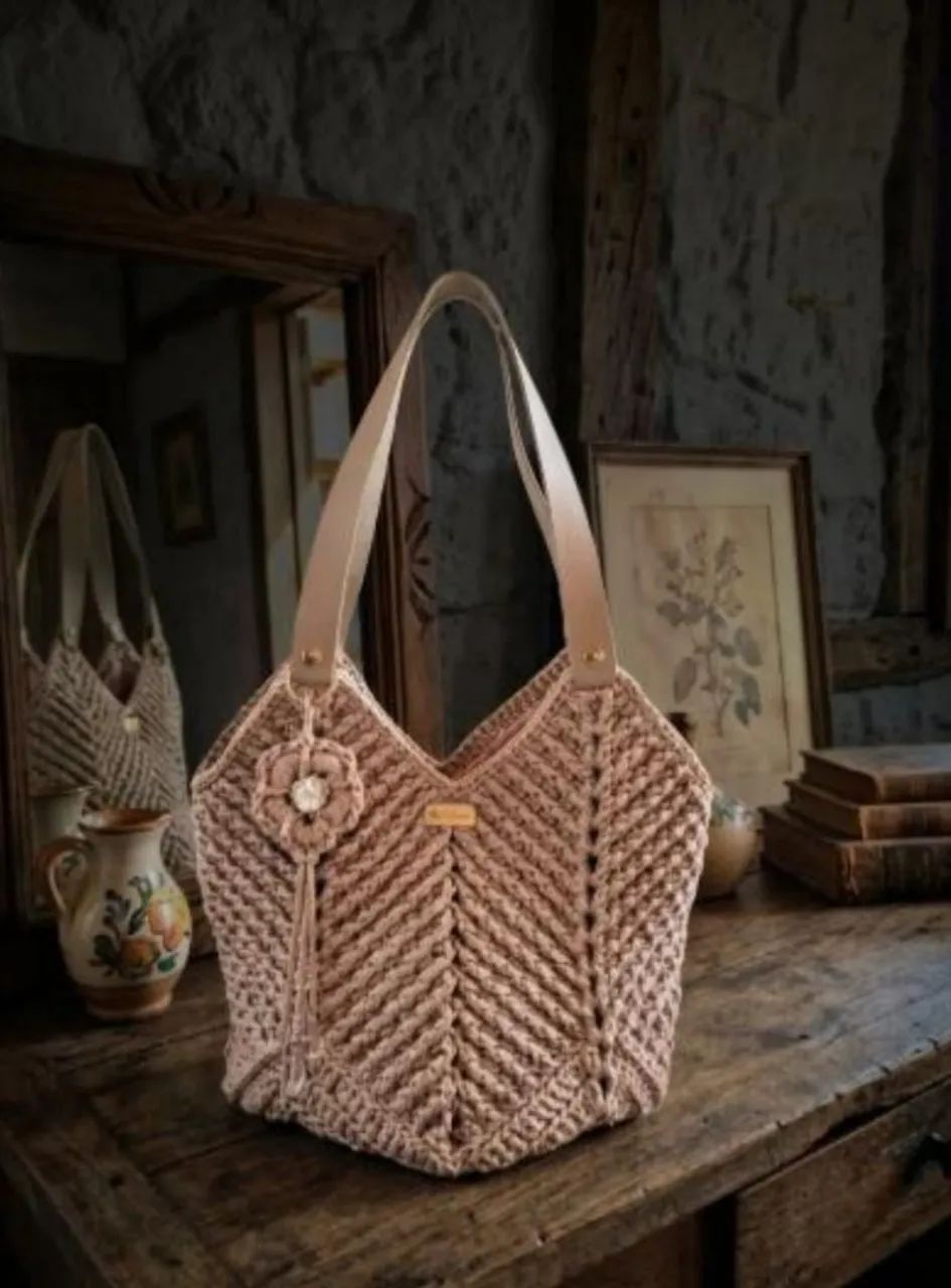 Bolsa de crochê  - Foto 3