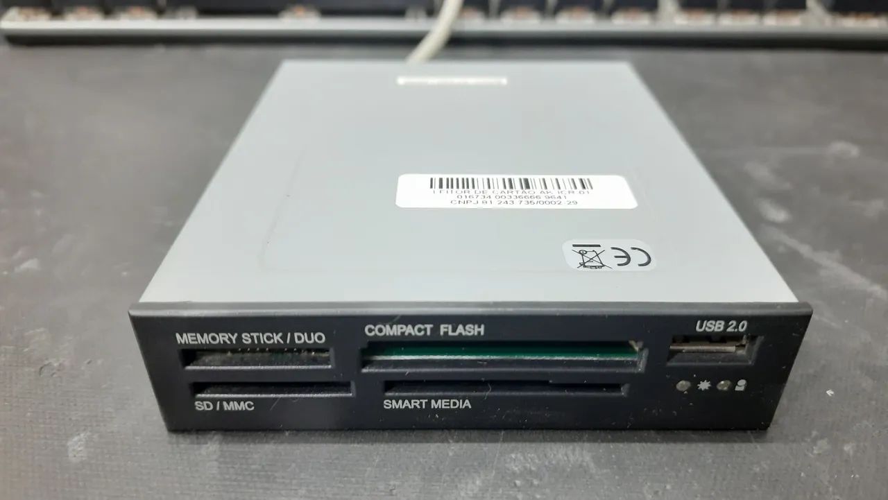 3,5 Polegadas Usb Sd Mmc Xd Tf Leitor De Cartão Interno Ms C