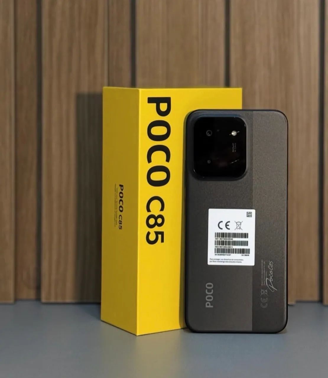 Celular Xiaomi poco c85 256/8 ram nfc lacrados - Celulares e