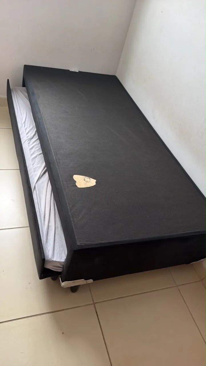 Bi-cama solteiro com dois colchões  - Foto 3