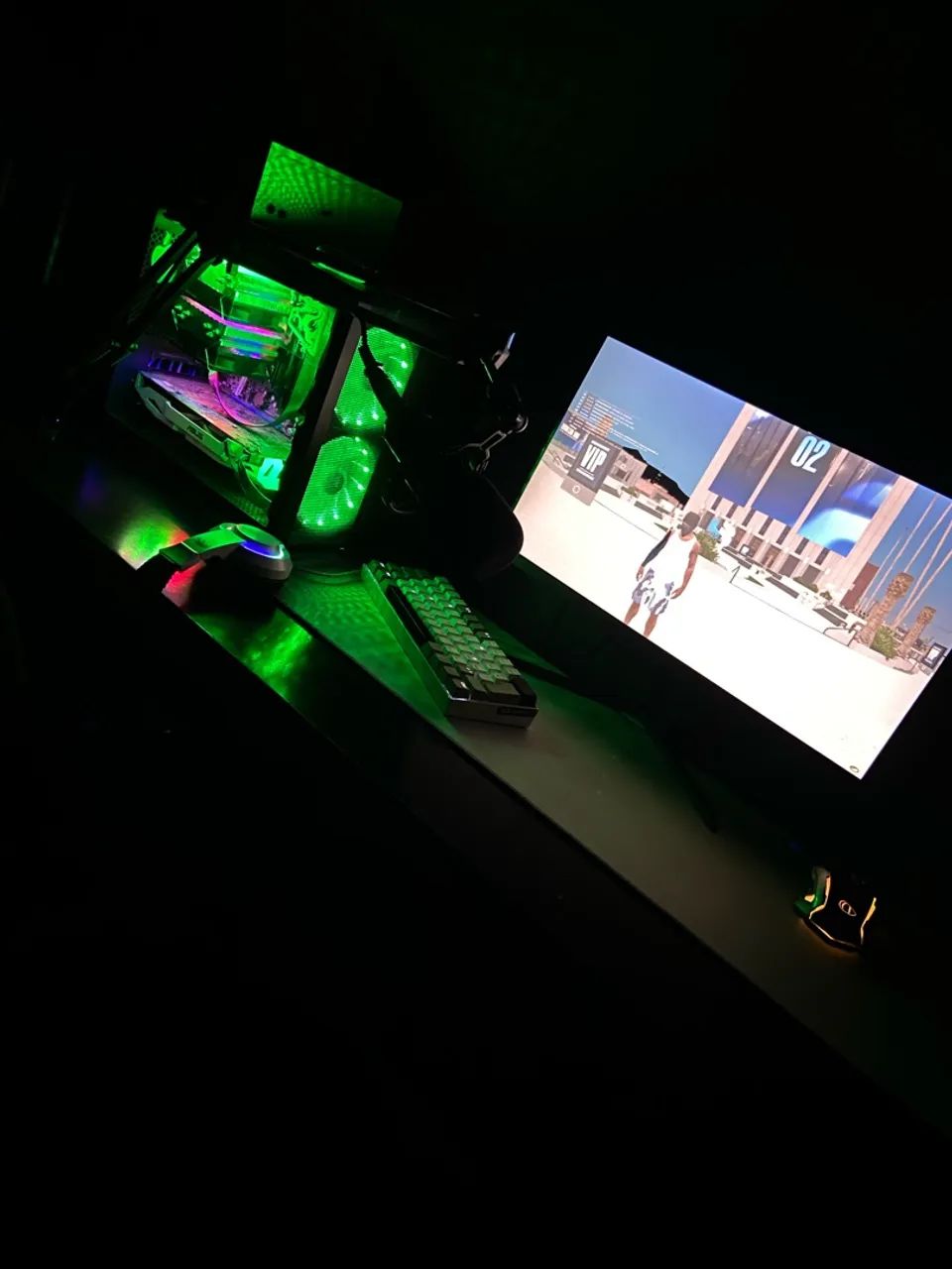 Pc gamer! preferência em troca 