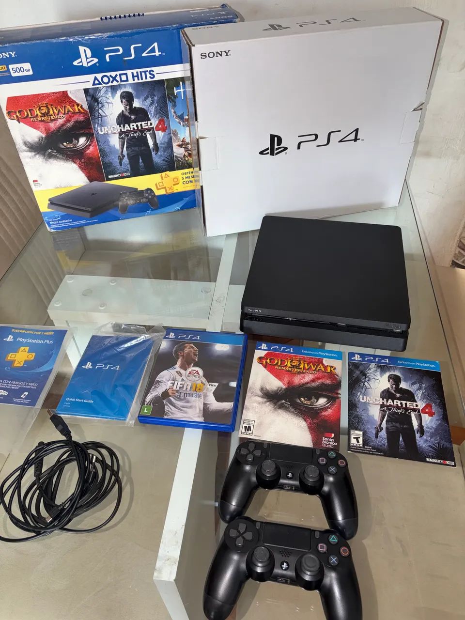 Ps4 Slim com caixa Seminovo - Foto 3