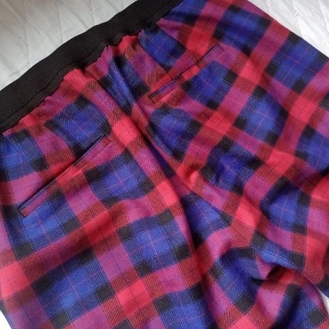 Calça Xadrez Zara P 36 - Foto 4