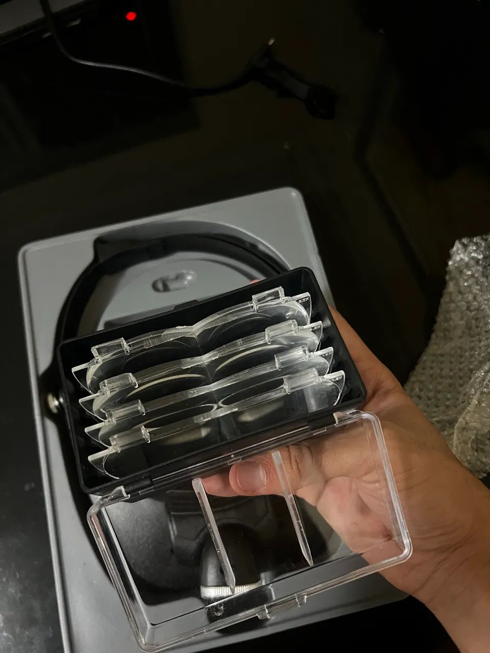 Lupa de cabeça com Led Profissional - NOVA  - Foto 3
