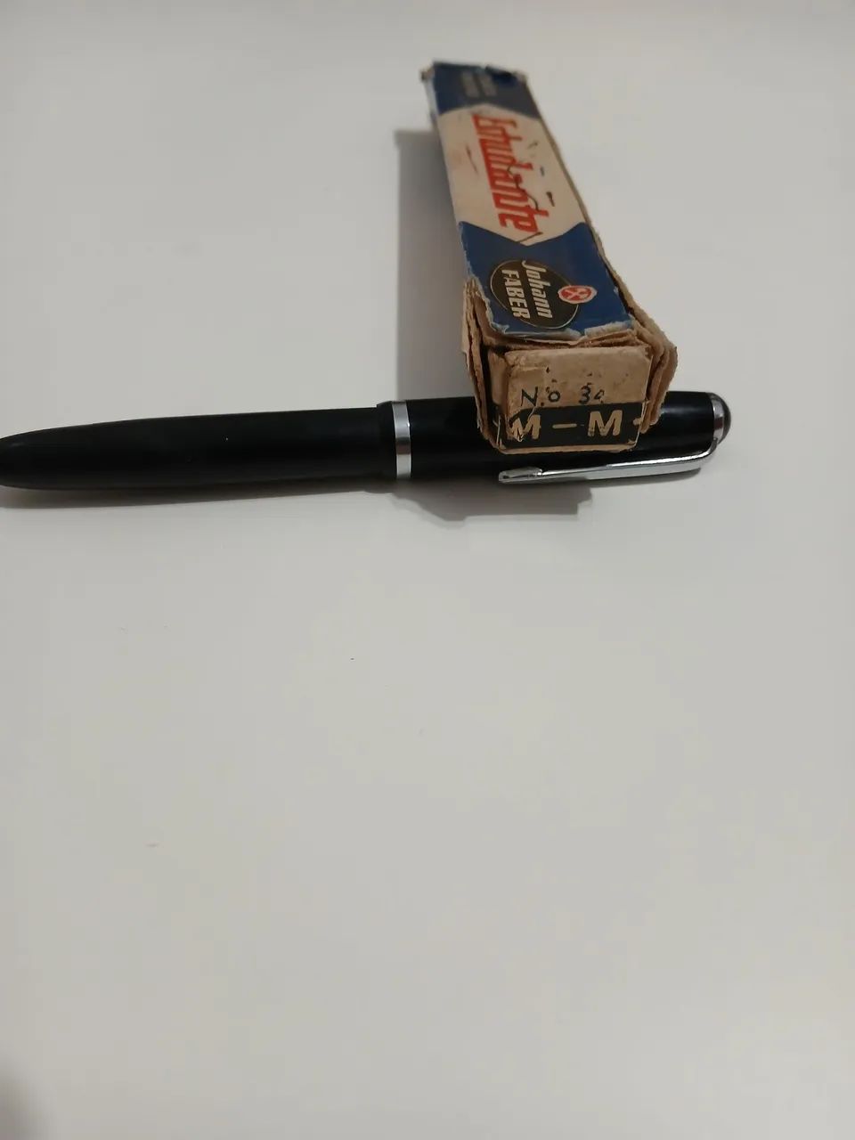 Caneta tinteiro estudante Johann Faber-Castell década de 60 - Foto 3