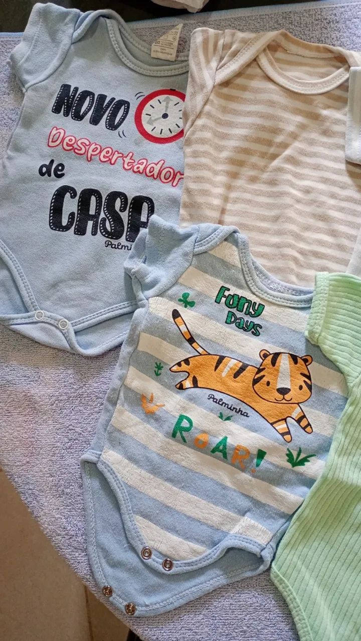 Lote roupa de bebê 