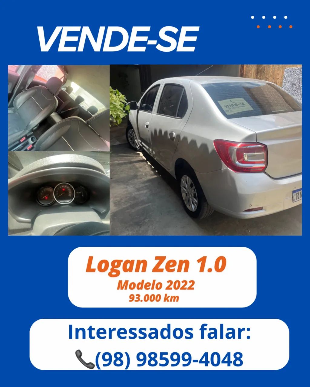 Renault Logan LOGAN Zen Flex 1.0 12V 4p Mec. 2022