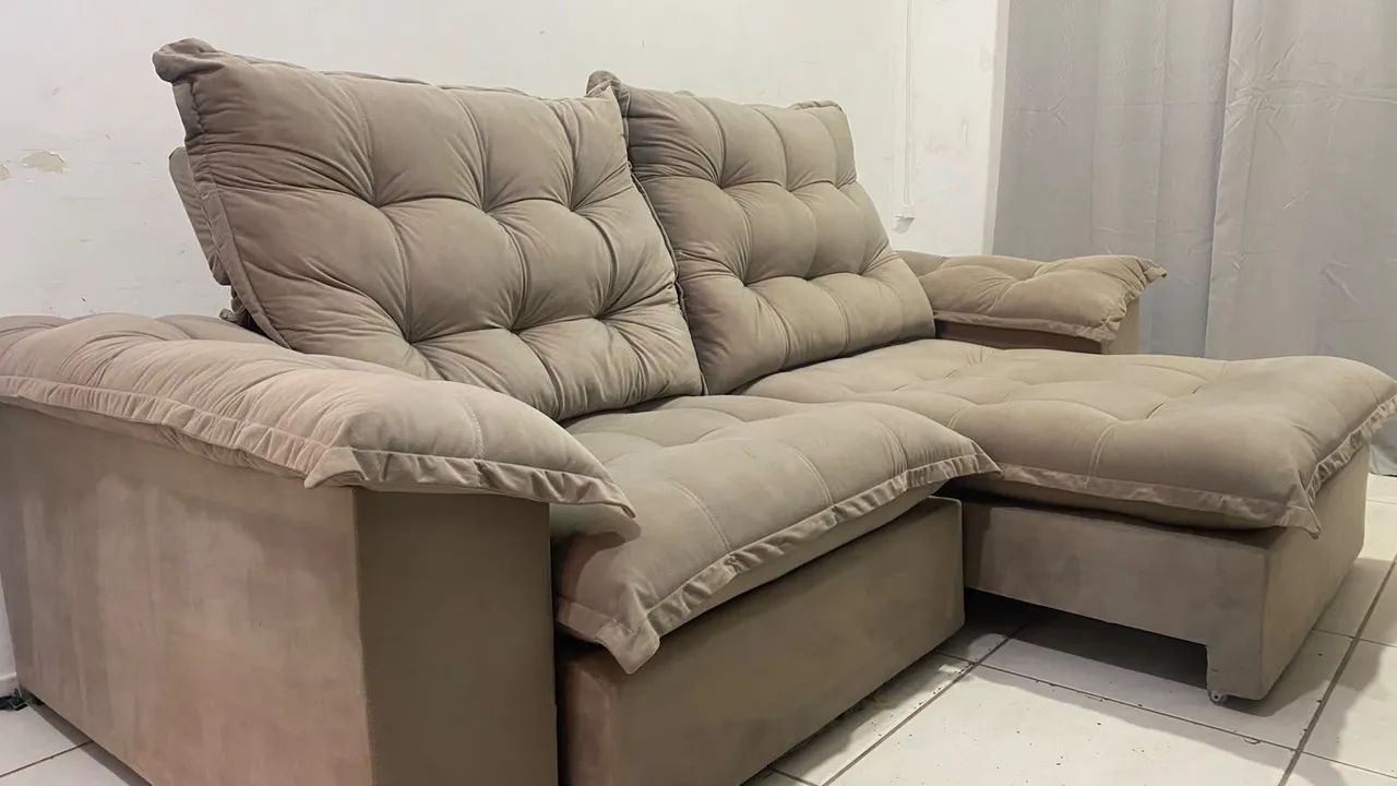 SOFÁ RETRÁTIL E RECLINÁVEL  - Foto 4