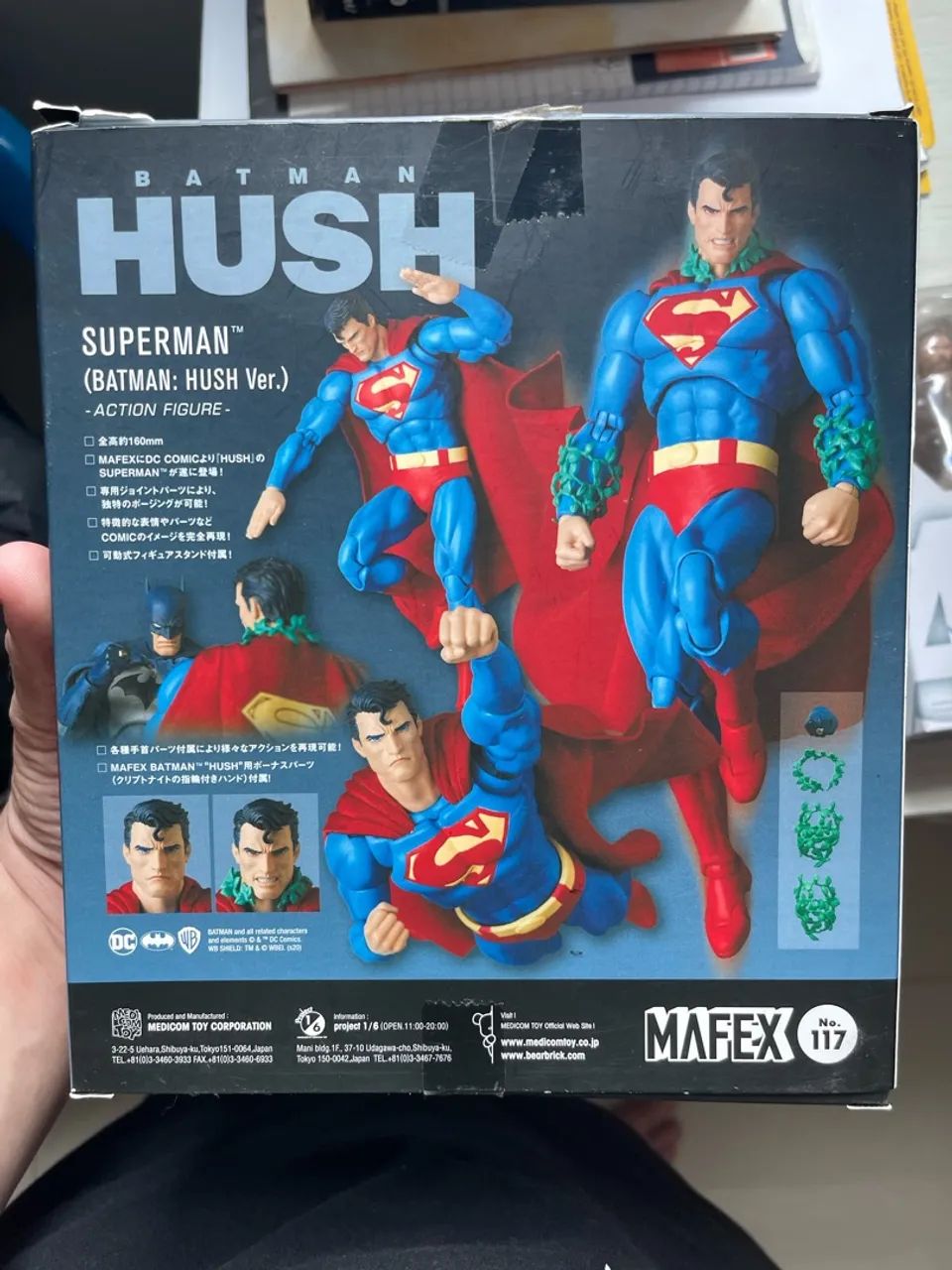 Superman Hush Mafex original - Foto 2