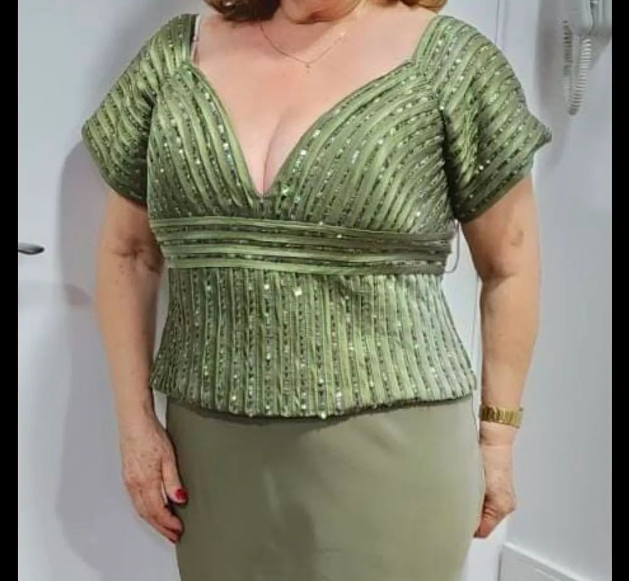Festido de festa plus size Tam. 48-50