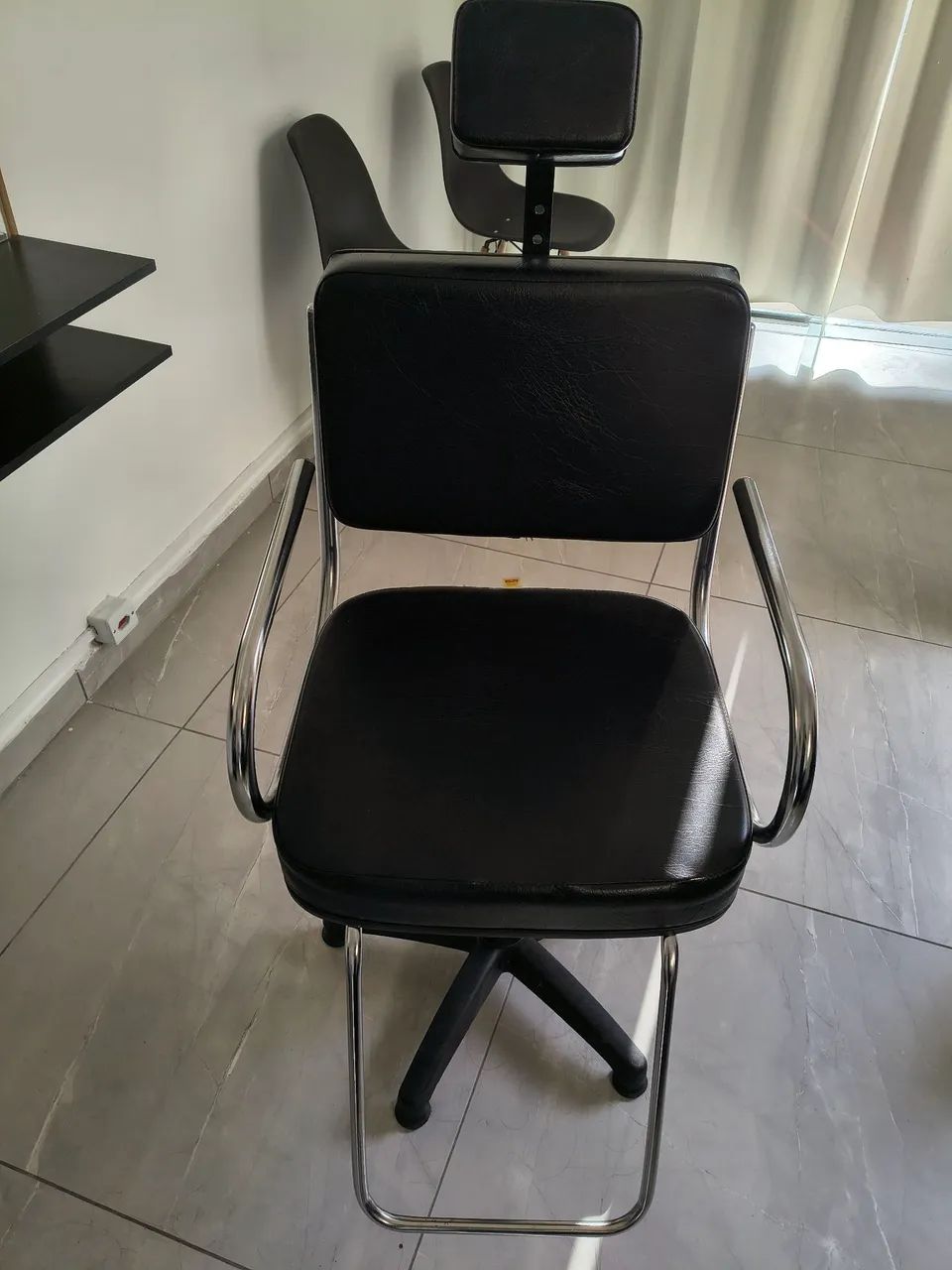 Cadeira profissional salão/barbearia 