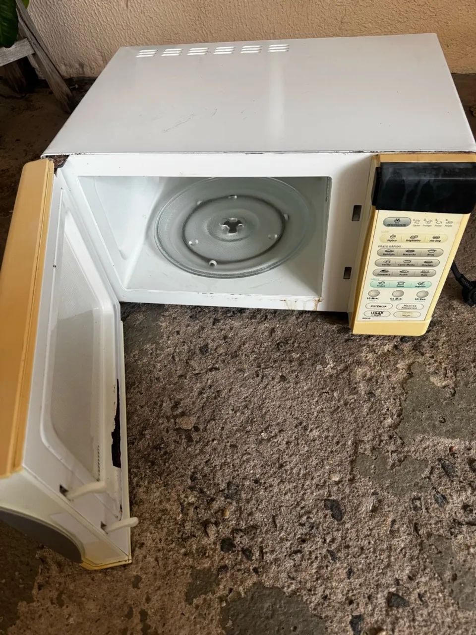 Microondas 127v Eletrolux COM PROBLEMA
