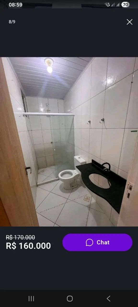 Casa  a venda em itapua 160 mil