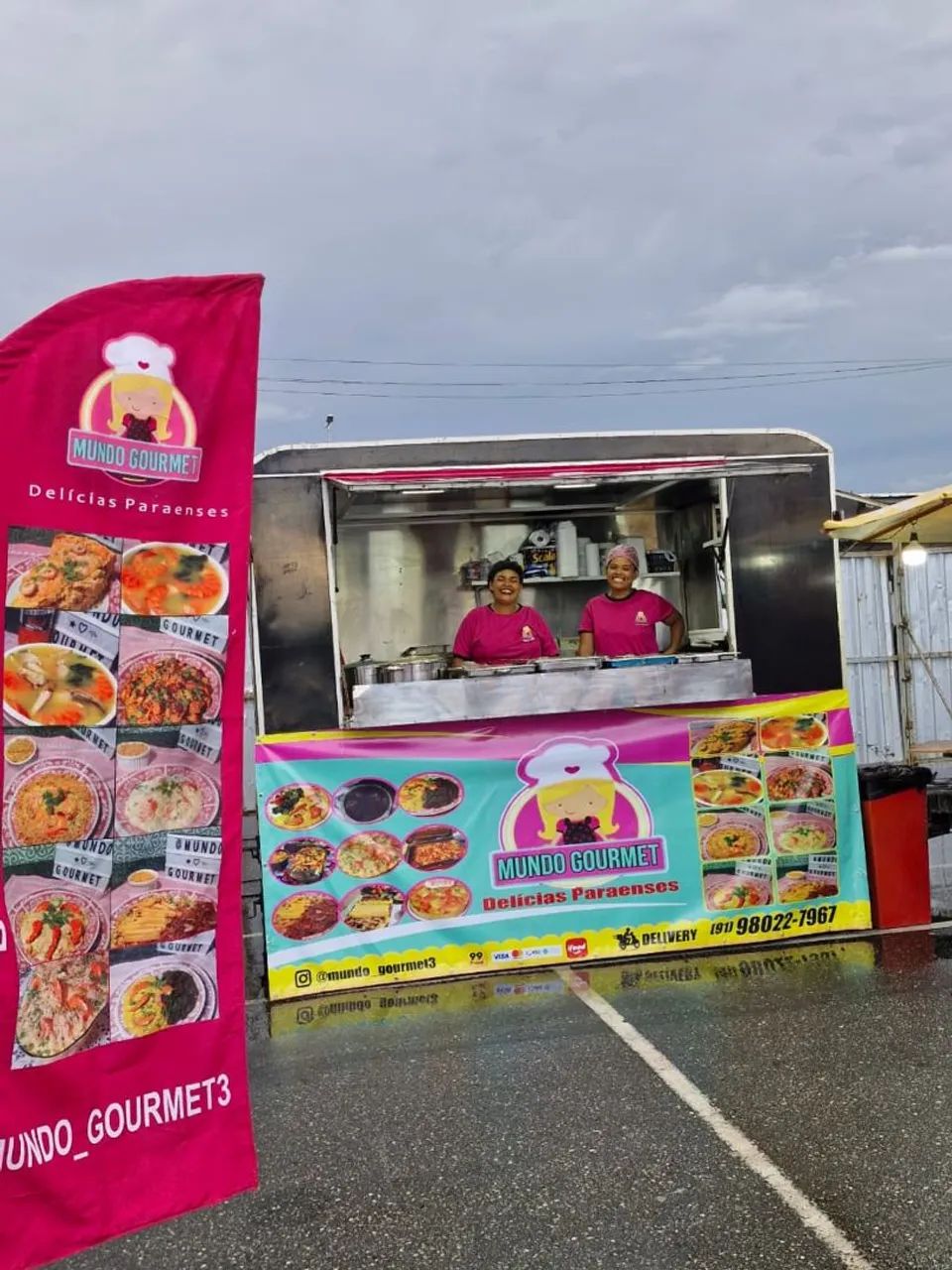 Food truck preto A venda - Foto 2