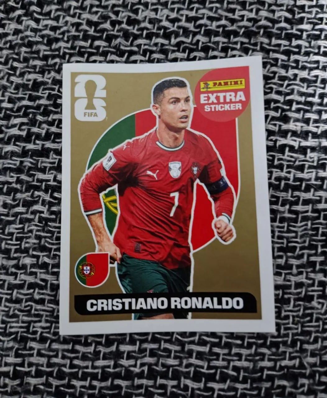 Legend Cristiano Ronaldo Ouro Original Panini