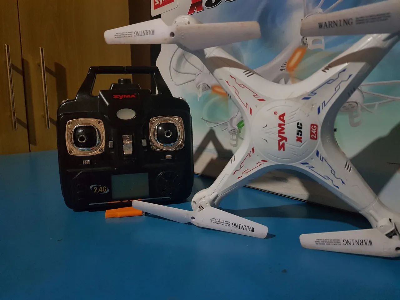 Drone SYMA X5C (leia a descrição!!!) PRA SAIR AGORA R$ : 300,00 - Foto 3