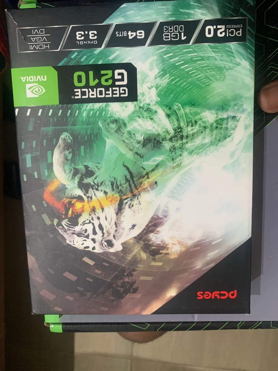 Placa de vídeo GT210 1GB DDR3 Nova!