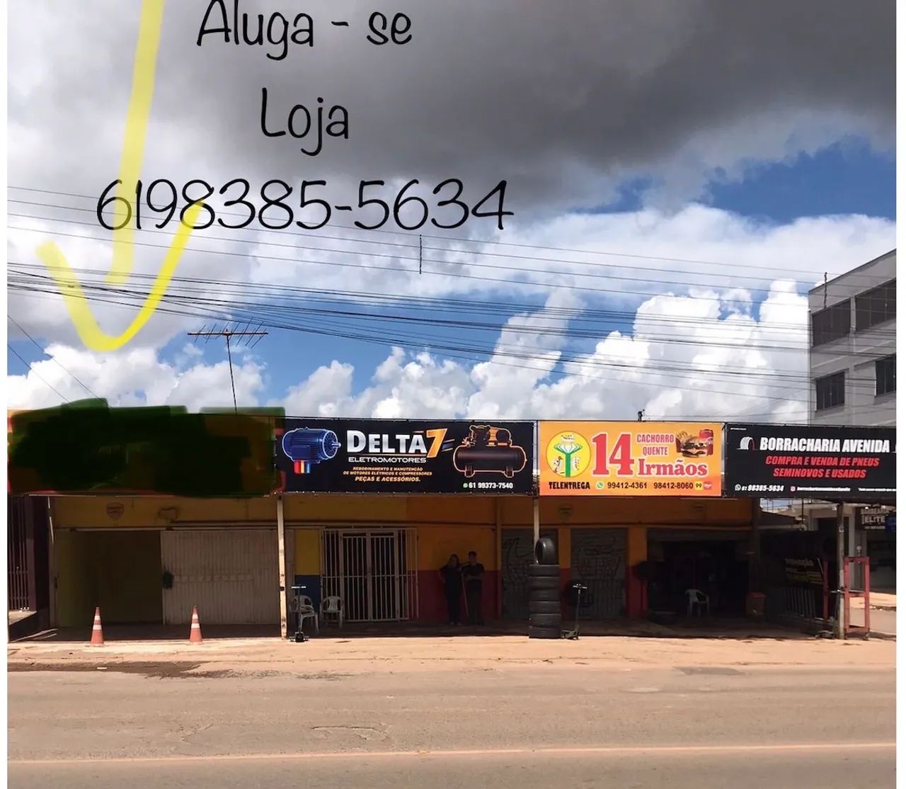 Aluguel Loja Comercial QNP 25 Pnorte Avenida Principal