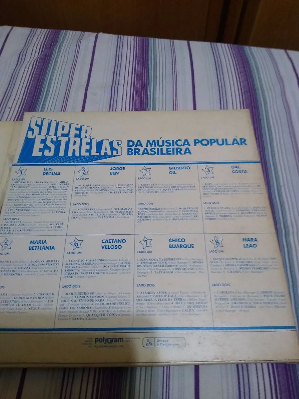 Caixa vinil 8 lps MPB( cantores da capa) - Foto 2