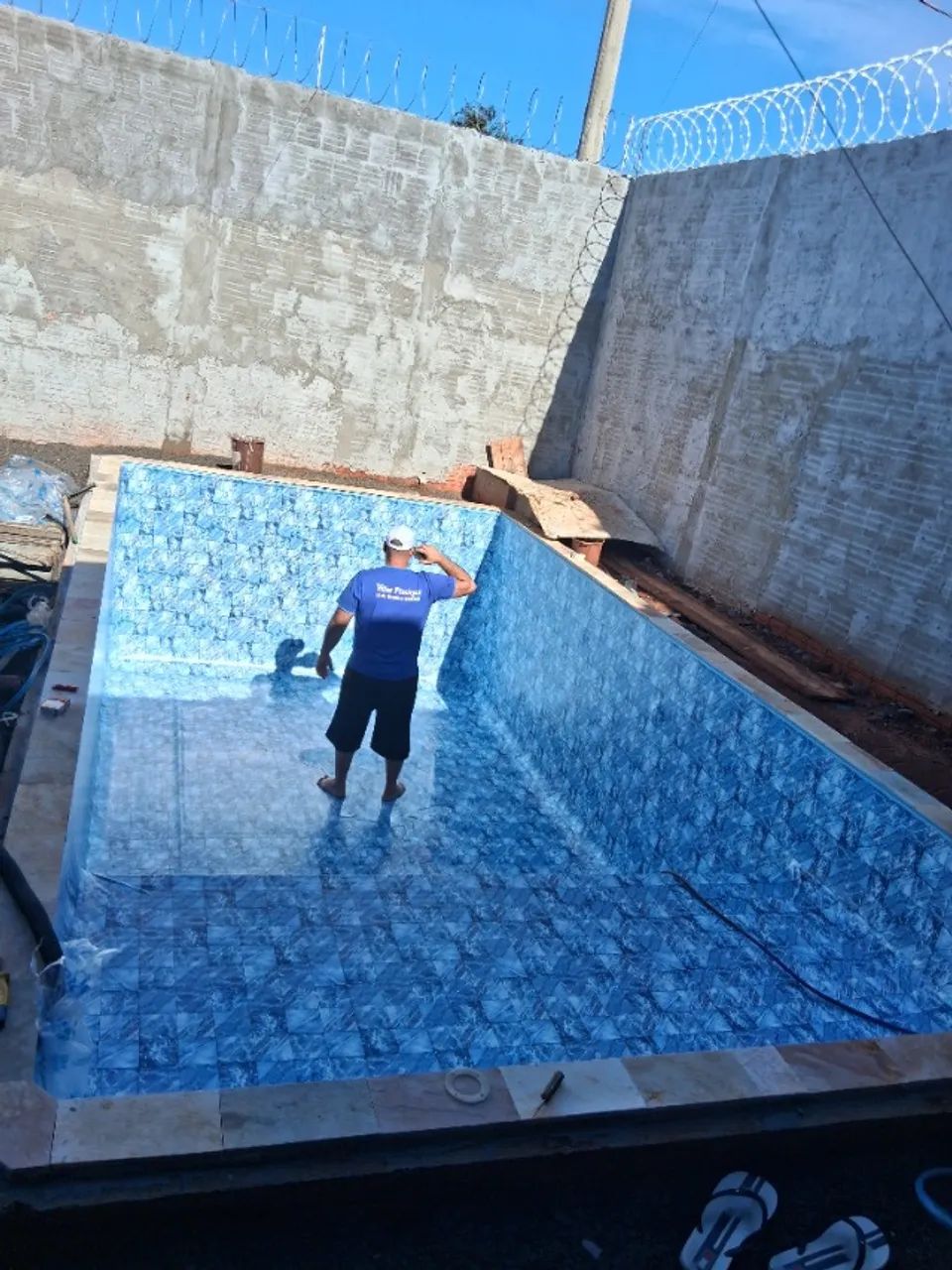 vinil e manutenção para piscinas  - Foto 5