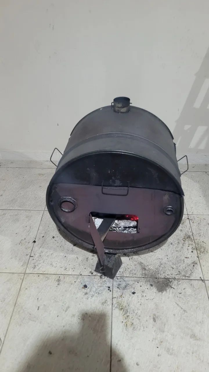 Churrasqueira a bafo de tambor - Foto 3