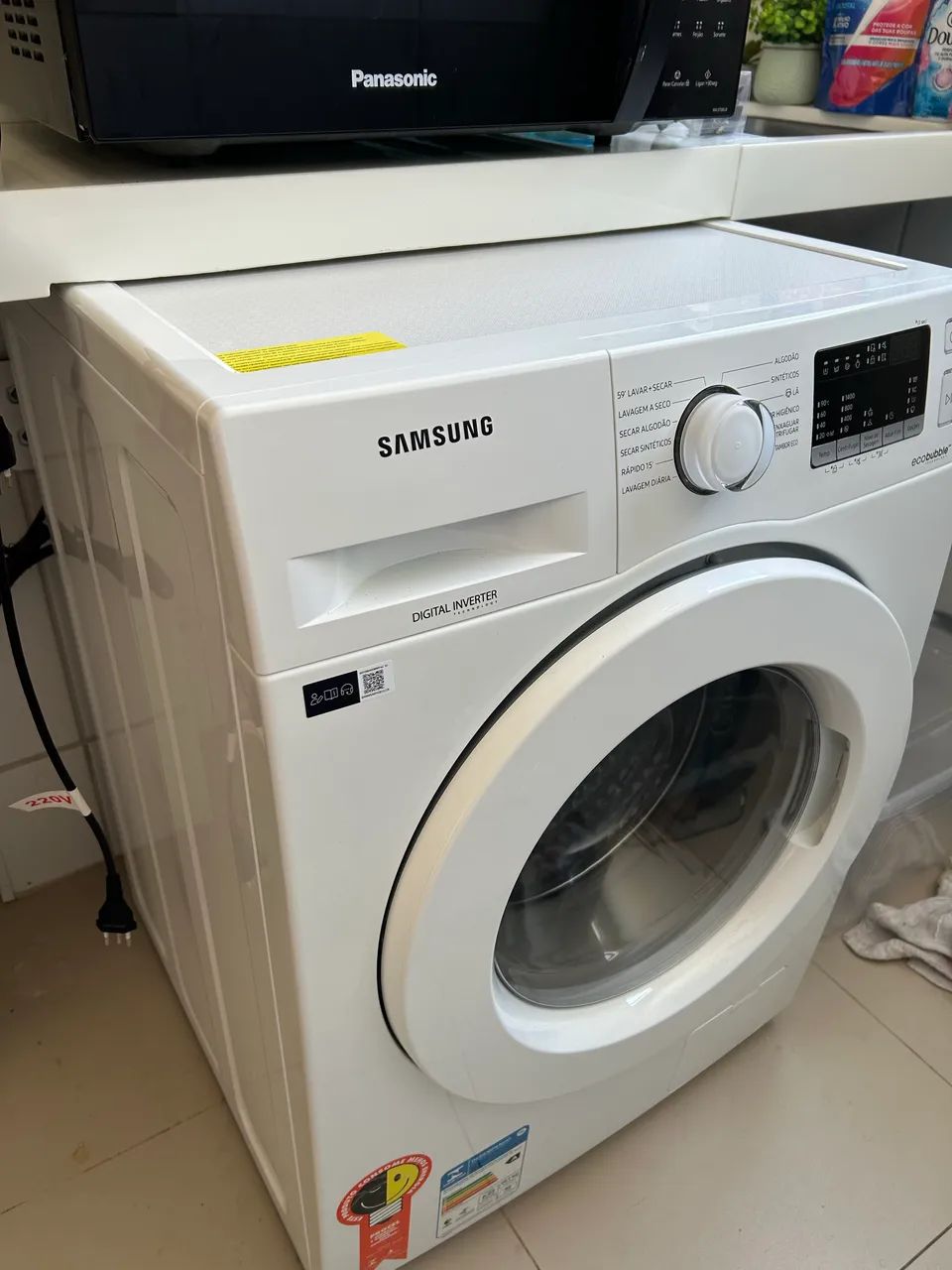 Lava e seca Samsung 