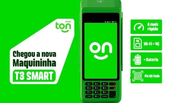 Maquininha T3 Smart nova na caixa 