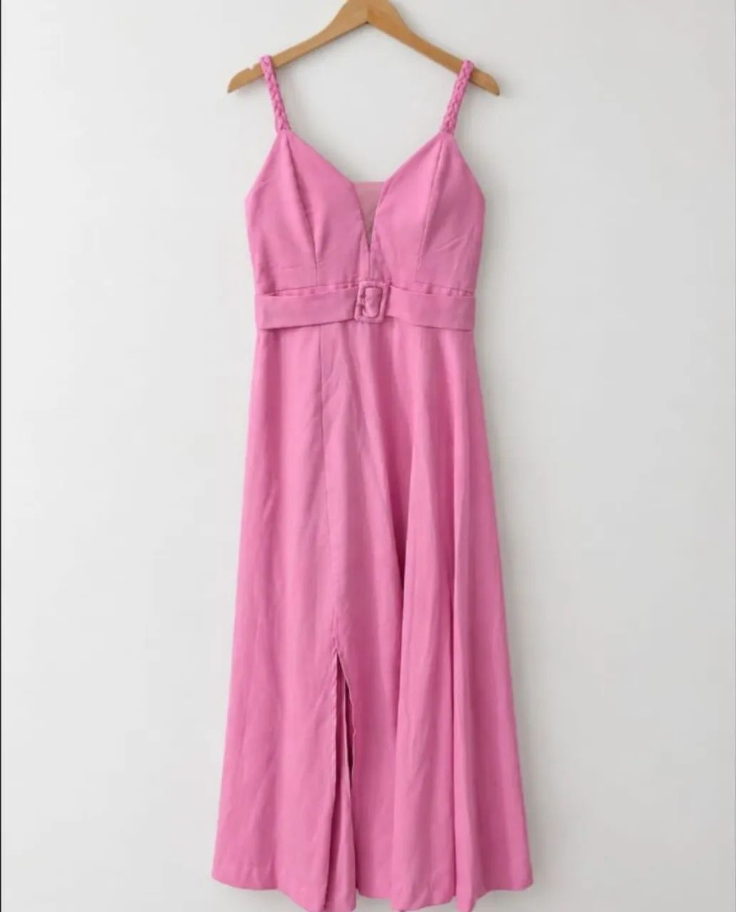 Vestido longo rosa  - Foto 3