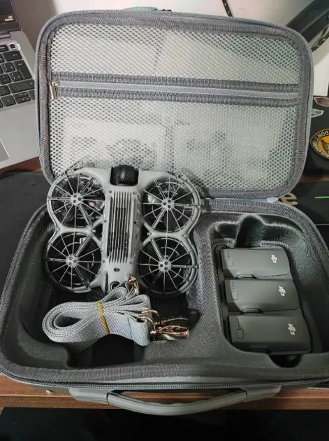 Drone DJI neo 2 na caixa NOVO com 3 baterias e bolsa shock - Foto 2