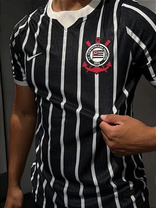 Camisa Corinthians versão jogador  - Foto 4