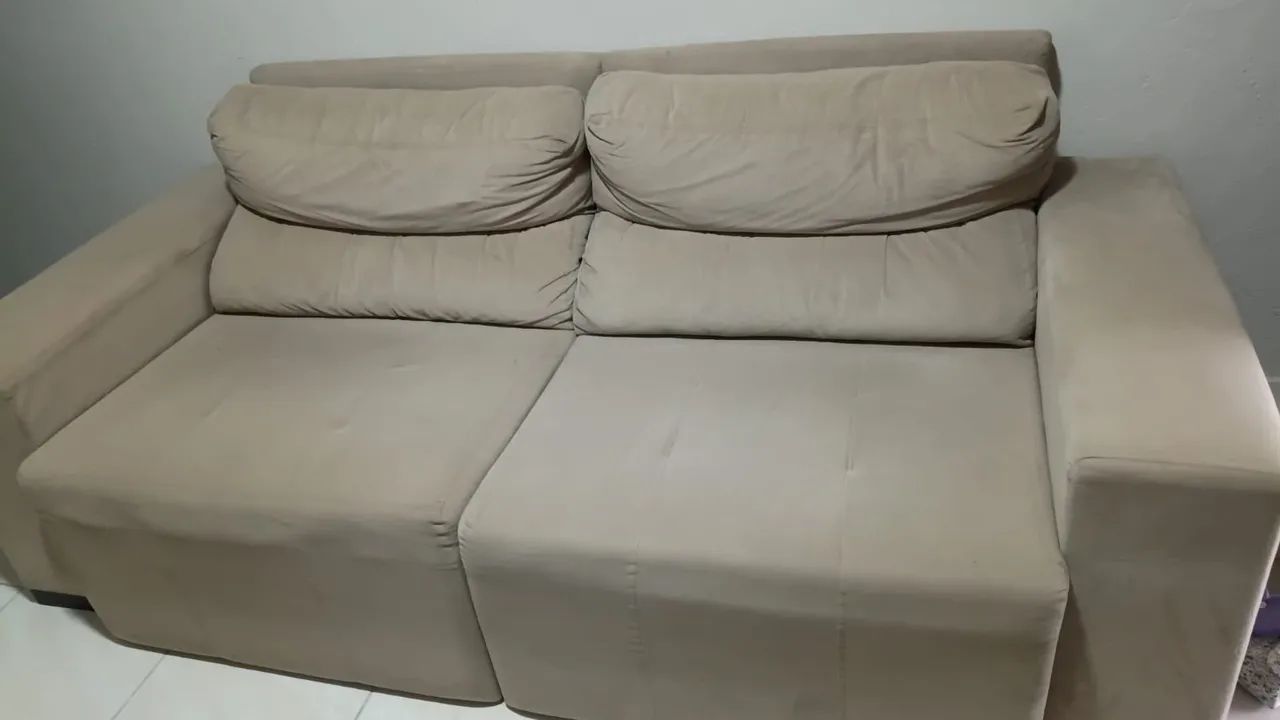 Sofá reclinável 